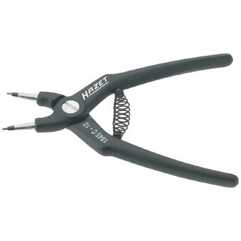 HAZET社　スナップリングプライヤー(穴用)　1845C-12