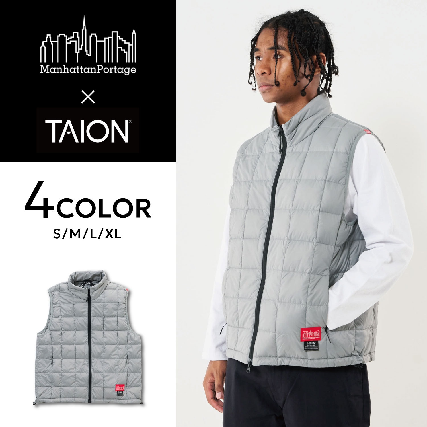 インナーダウン ベスト ソフトシェル メンズ レディース ブラック 24FW-06