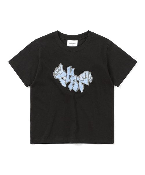 これはネヴァー・ザット (これはネヴァー・ザット) ザットハンズ W Tシャツオフブラック