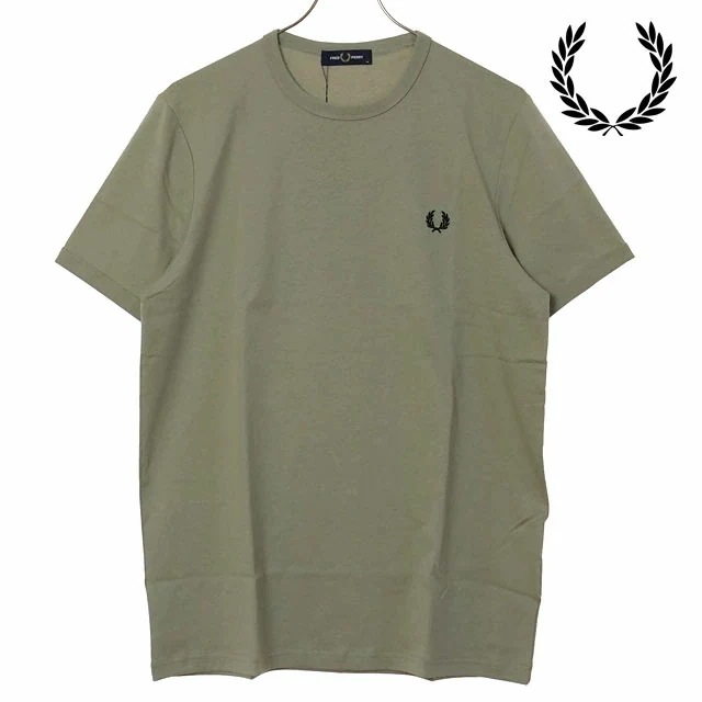 メール便 メンズ リンガーTシャツ [M3519-R26] トップス 半袖 クルーネック グリーン系 SEAGRASS 正規取扱店