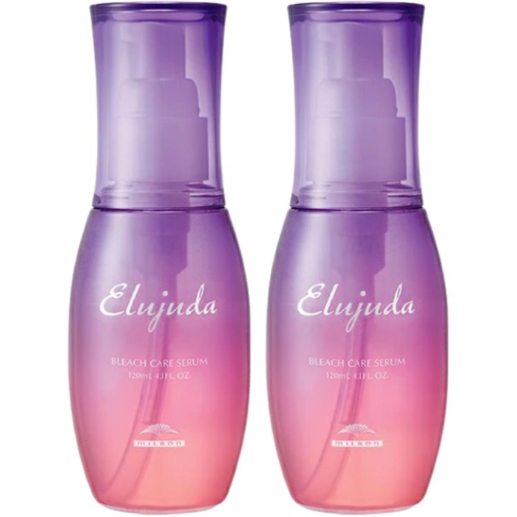 2個セット エルジューダ ブリーチケアセラム 120ml milbon ブリーチ毛 アウトバストリートメント ブリーチ後 ヘアケア