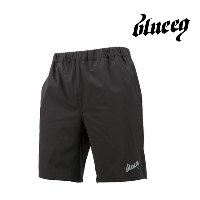 ブルイク ショートパンツ メンズ BQAP-00009 ハーフパンツ ひざ丈 半ズボン ジム ランニング スポーツ ボトムス ストレッチ 運動 ウェア トレーニング アパレル ブラック 黒 服 吸水速