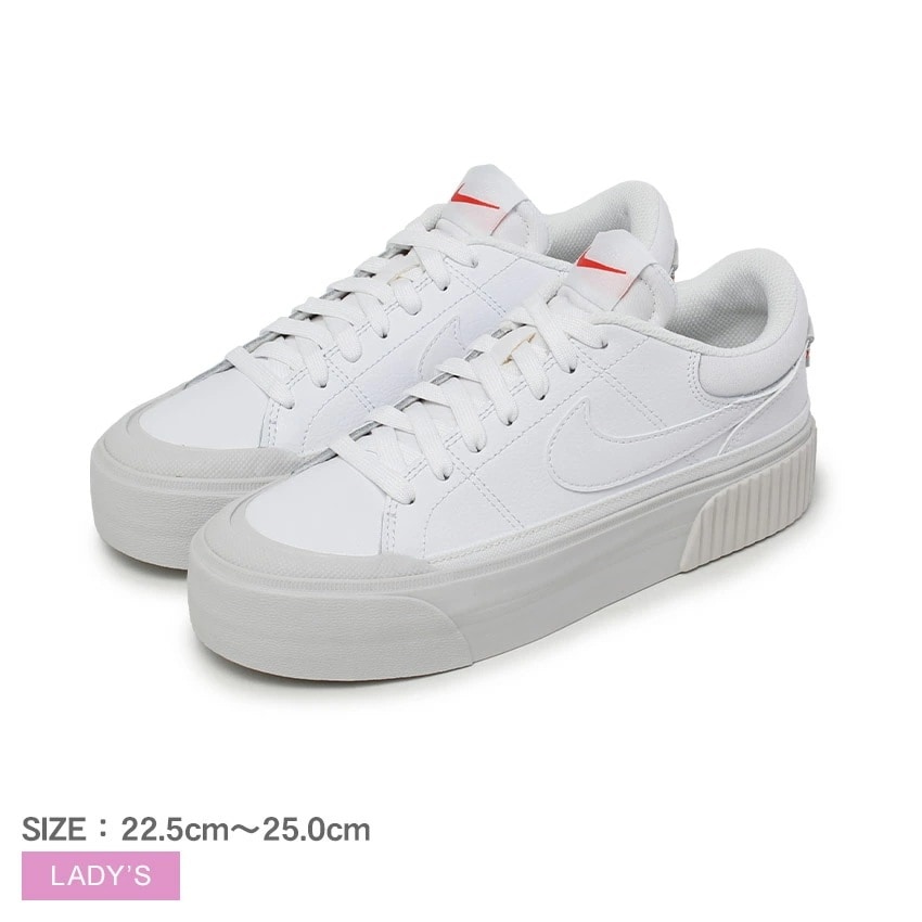 コート レガシー リフト DM7590 レディース シューズ 靴 カジュアルシューズ スポーツ ブランド ロゴ スポーティ シンプル カジュアル ローカット アウトドア 運動 通学 レジャー