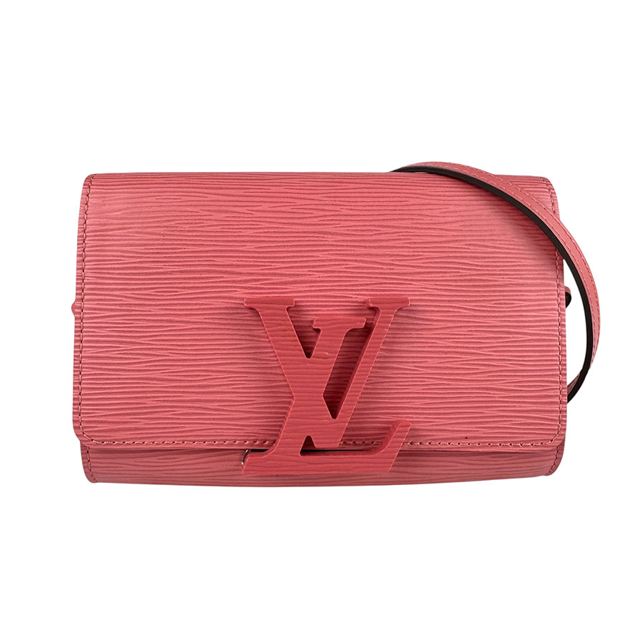 ルイ ヴィトン LOUIS VUITTON ショルダーバッグ エピ ポシェット ルイーズPM エピレザー ピンク シルバー レディース M41105 z5780