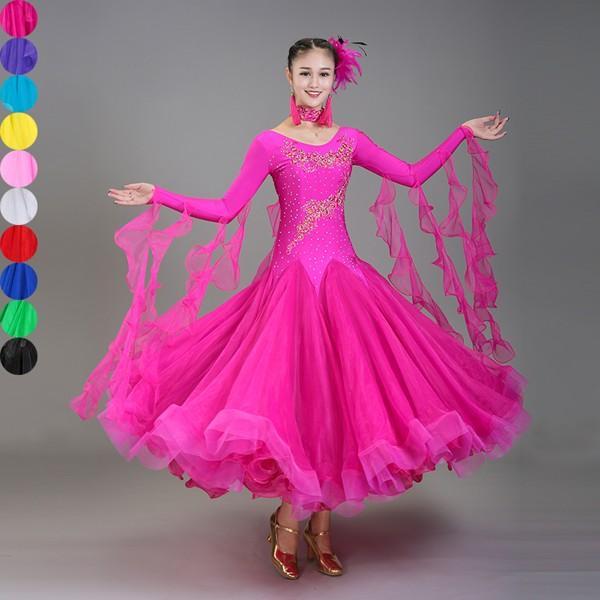 社交ダンス モダンドレス ラテン 衣装 社交ダンスドレス ダンスウェア インターナショナルダンス スタンダードドレス