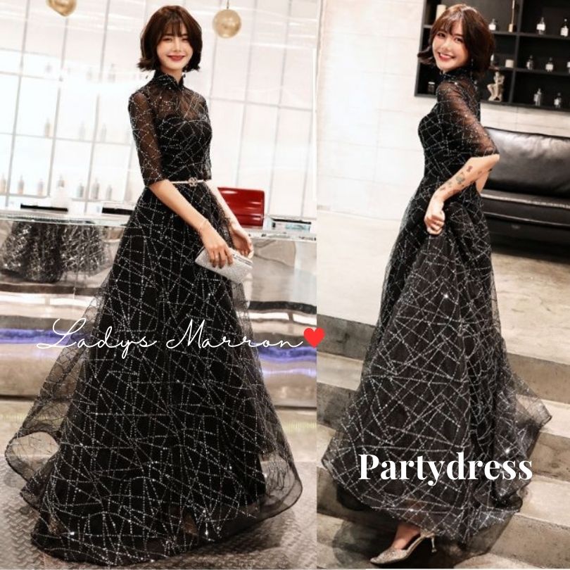 6月の新製品プロモーション最終日 おすすめランキングスパンコールドレス パーティードレス 個性的 おしゃれ かっこいい イブニングドレス ロングドレス お呼ばれドレス 結婚式 演奏会ドレス ドレス 大