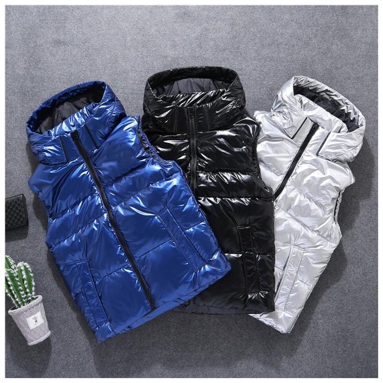 上品 カッコイイ 青春 メンズ 令和 ダウンベスト ファッション 防寒 厚手 軽量 秋冬 中綿コート お洒落 フード付き 中綿ジャケット スリム メンズ 冬服 ベスト