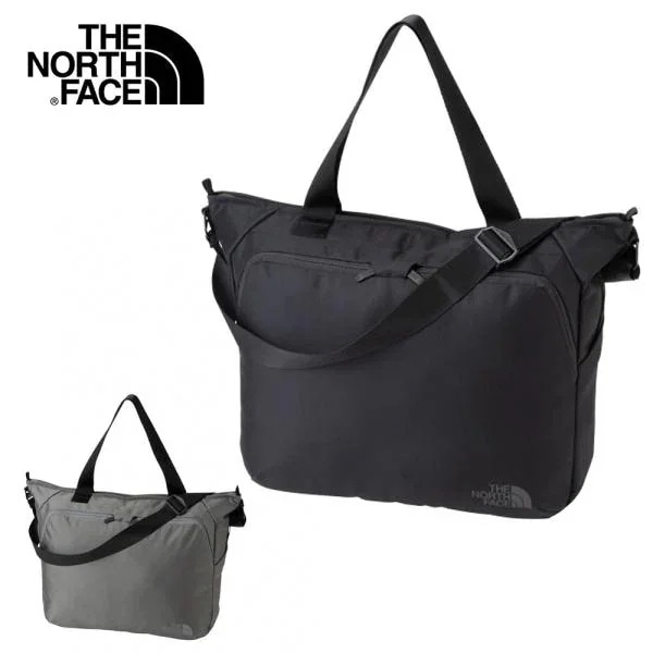 ノースフェイス トートバッグ ショルダー 2WAY　シャトルトート NM82453 20L バッグ 斜め掛け PCスリーブ ブラック 黒 グレー 収納 ビジネス仕事 メンズ