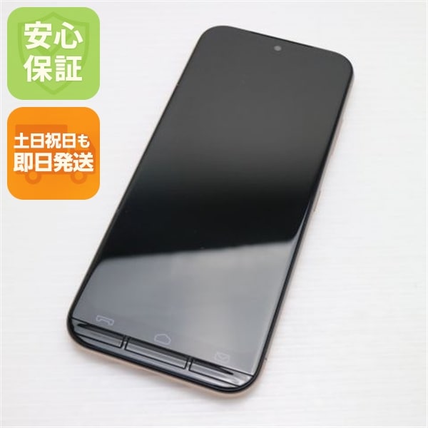 新品同様 KY-51B あんしんスマホ ピンクゴールド スマホ 白ロム 本体 即日発送 土日祝発送OK 127