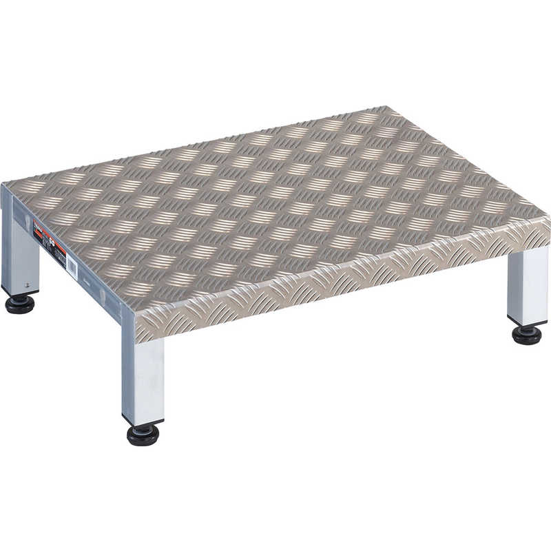 トラスコ中山　高床用アルミ製ステップ 600X450XH190~220　TFSH0645AL 35,373円