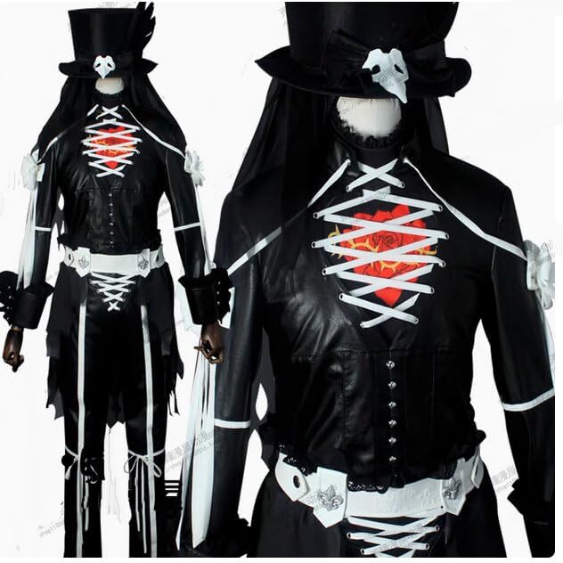 ツイステッドワンダーランド ツイステ ハーツラビュル寮 新衣装 リドル エース デュース トレイ ケイト コスプレ 衣装 ウィッグ 黒 ブラック ハーツラビュル 制服 服 アニメ ゲーム ハロウィン