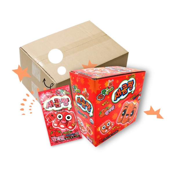 カルギル食品友達が好きな甘酸っぱいイチゴ味45g96個
