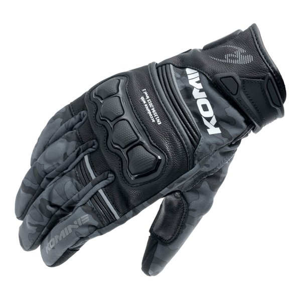 ＧＫ８５６ レザーＷＩＮＤＰＲＯＯＦ ＧＬＯＶＥＳ ＨＧ ブラック／ＣＡＭＯ GK-856/BK/CAMO/M