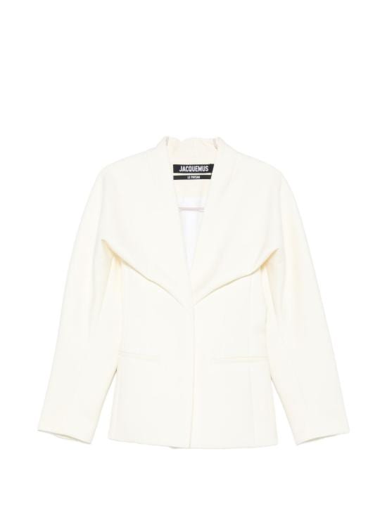 JACQUEMUS Women Suit Jackets JAW00133 AW00733110 Bianco