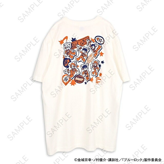 【新品/公式】 ブルーロック_水沢石鹸コラボ　ビッグTシャツ（アッセンブル） 公式グッズ