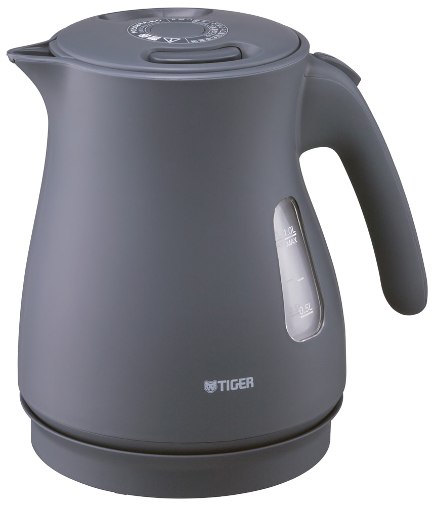 タイガー PCV-A100KN 電気ケトル　1L　ナイトブラック PCVA100KN