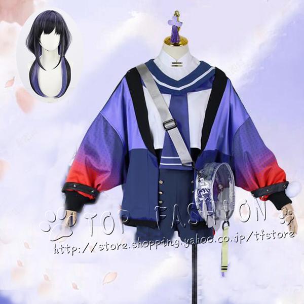 バーチャルYouTuber 先斗寧 コスプレ衣装 日常服 仮装 舞台装 演出服 イベント ハロウィン 撮影 祭り アニメ 学園祭 文化祭 漫遊展 （ ウィッグ 別売り ）