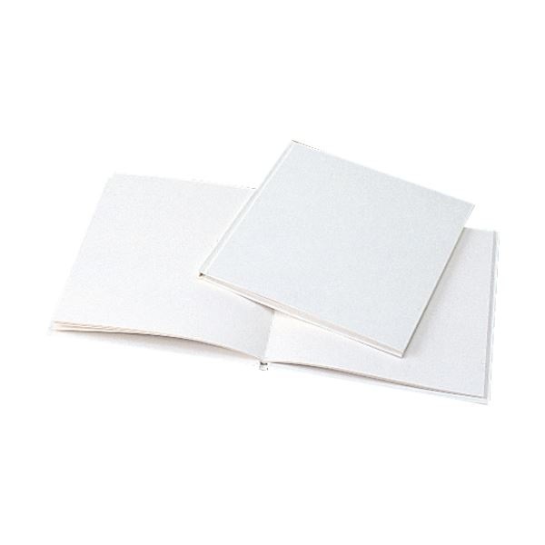 （まとめ）BSS 白無地絵本 03-5421 正方タイプ[x10セット]