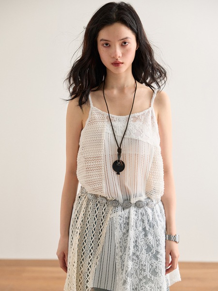 サマーレイヤードサスペンダードレス