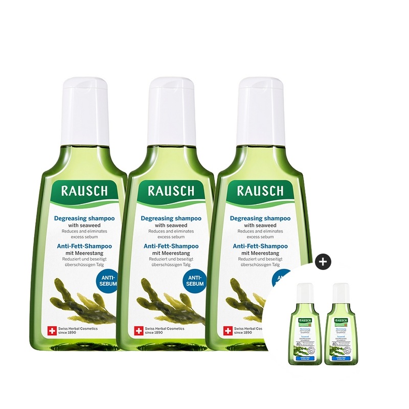 [ラウシュ][3個SET]シーウィード知性頭皮シャンプー200ml