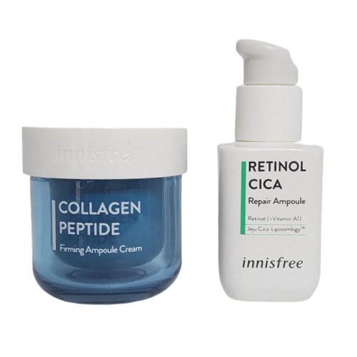 レチノールシカリペアセラム 50mL+コラーゲン弾力クリーム30mL