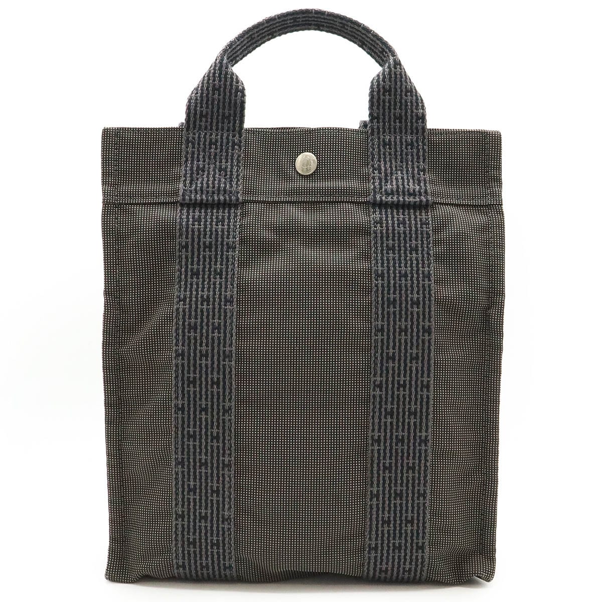 エールライン サックアドPM リュックサック バックパック ショルダーバッグ キャンバス グレ