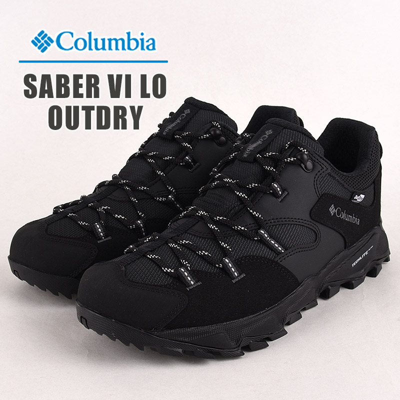 セイバー シックス ロー アウトドライ YM0238 010 黒 メンズ ハイキング シューズ アウトドア 靴 トレッキング 登山 レジャー 山 フェス