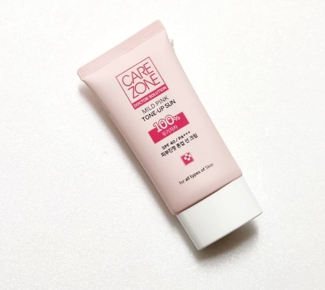 ケアゾーン ドクターソリューション マイルド ピンク トーンアップライン 50ml+50ml