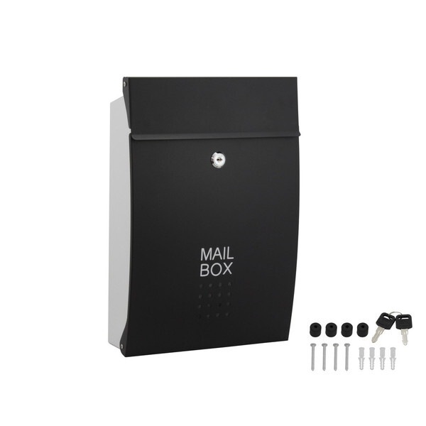 60705 SHPB05A-BW メールボックス ブラック