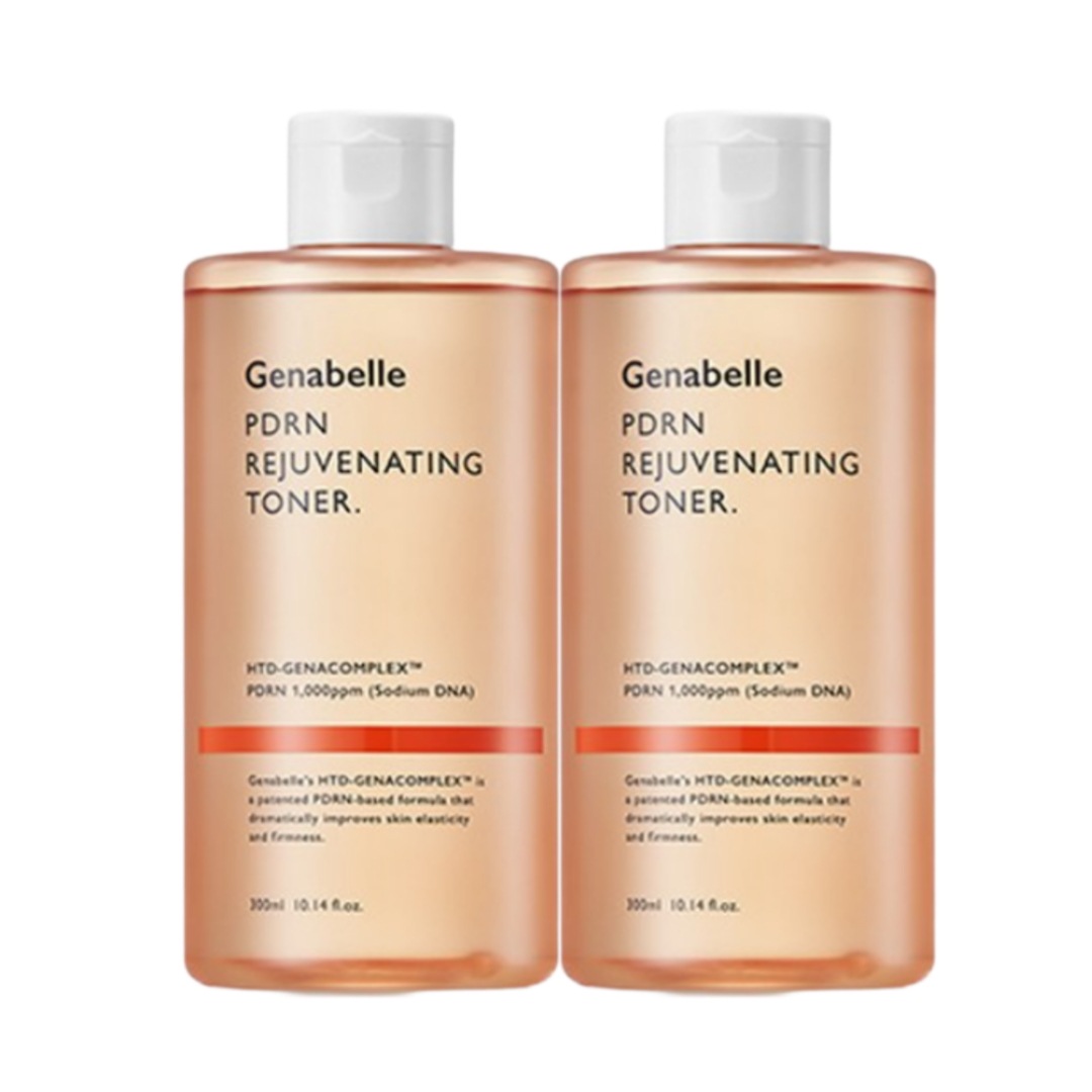PDRN リジュビネーティング トナー 300ml 2個 サケDNA抽出成分 HTDゲナコンプレックス配合 PDRN1000ppm 3層レイヤリング処方 弾力透明感サポート