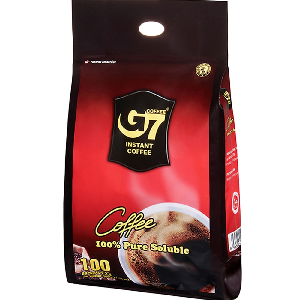 G7 ピュア ブラック2g 2袋セット（1袋　100個入り） インスタントコーヒー/ベトナムコーヒー Vietnam Coffee