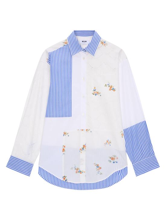 MSGM Women Shirts 4041MDE13Y 26715702 White