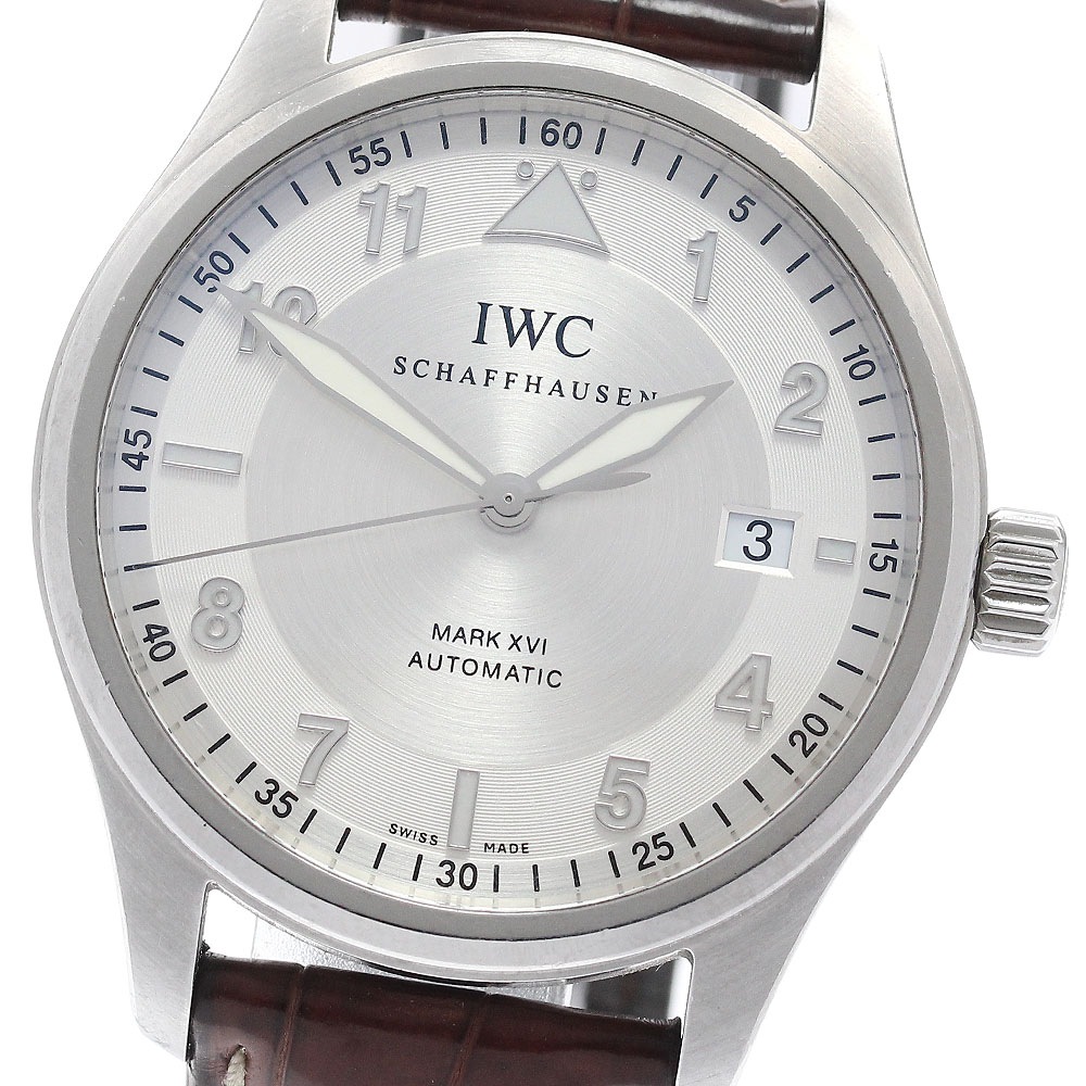 IWC IWC SCHAFFHAUSEN IW325502 スピットファイヤー マークXVI デイト 自動巻き メンズ 保証書付き_940325【中古】