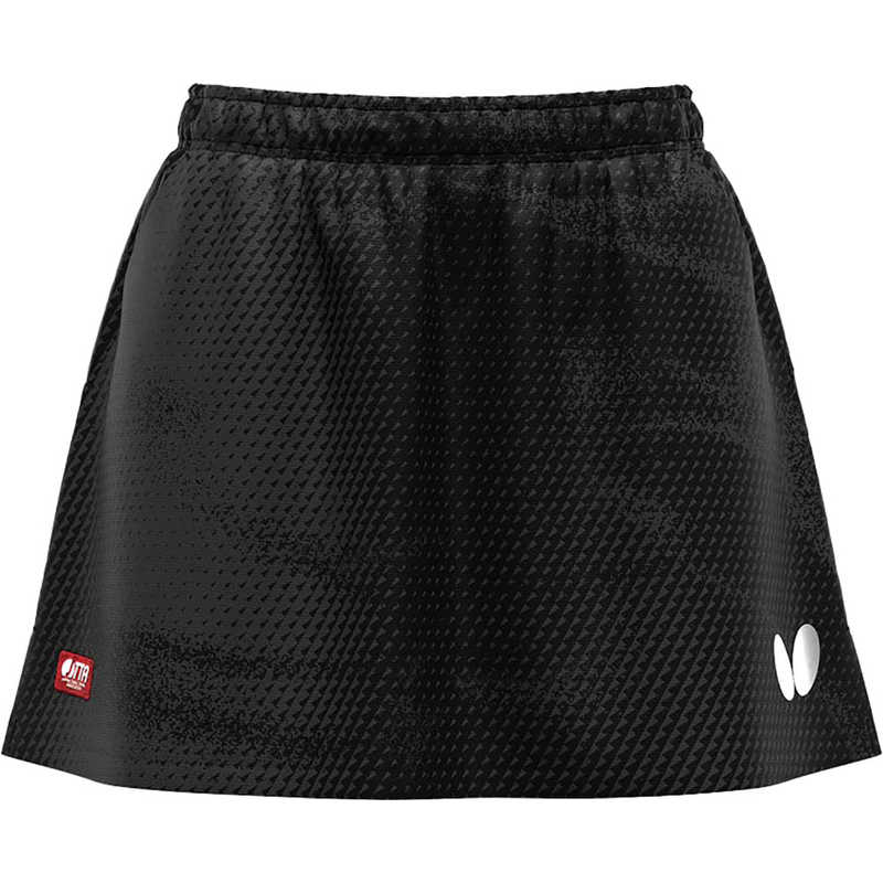 バタフライ　卓球用品 Butterfly レディース エリスター12・スカート ブラック XO　52329