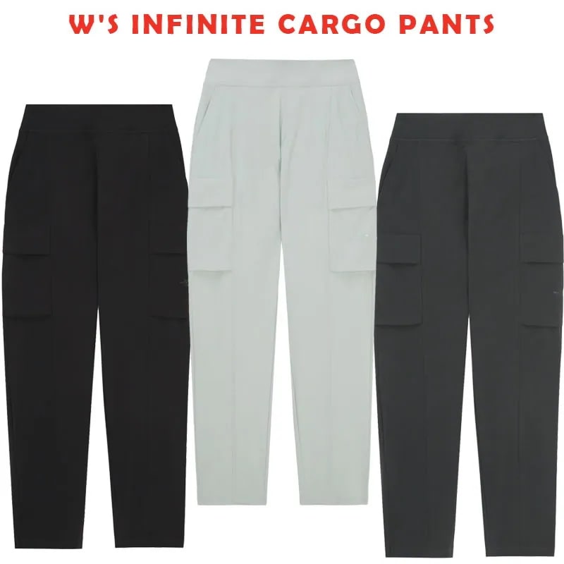 韓国正規品保証 関税負担なしNP6NR33A WS INFINITE CARGO PANTSデイリー 基本 着装 男子 女子 人気 韓国 ファッション 男女共用 アウトドア