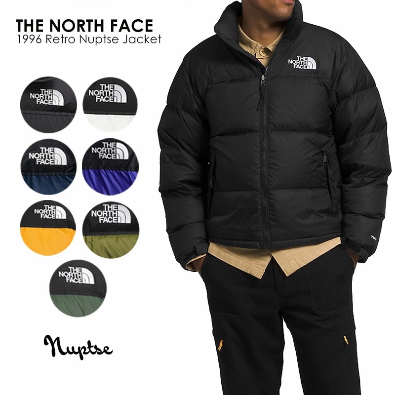 ヌプシ 1996 RETRO NUPTSE JACKET NF0A3C8D 定番 ダウン ジャケット メンズ レトロ USモデル アウター ノース ブラ