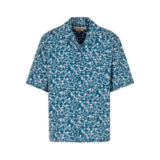 MARNI Men Shirts UTC576 CUMU0213A5 VIB31 BLUE PINK