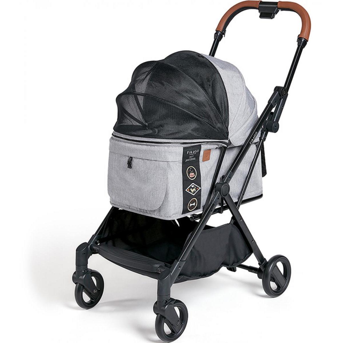 Compet コムペット FikaGO FREE TO GO フィカゴー フリー トゥー ゴー グレーハスキー　ペットカート オートクローズ コンパクト 軽量 コンビ Co