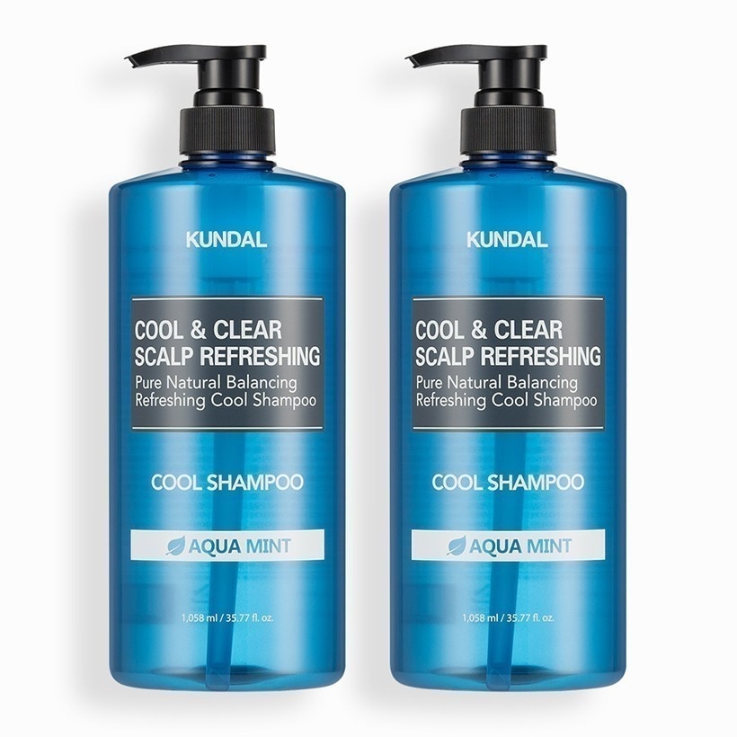 [1+1] クールアンドクリア スカルプ リフレッシュ クール シャンプー (アクアミント) 1058ml 2個