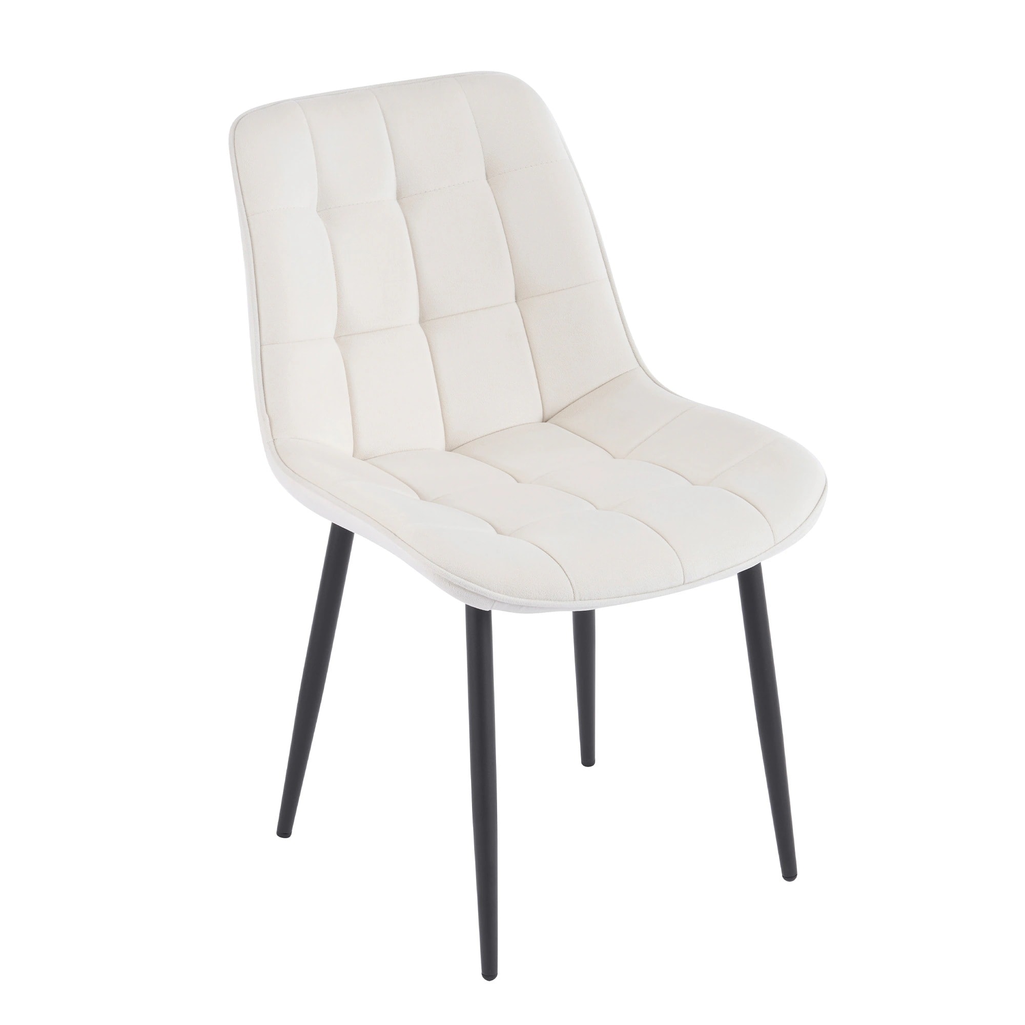 【単品１脚】ダイニングチェア 椅子 ベルベット座面 コンパクト スチール脚 来客対応チェア おしゃれ 組立簡単 北欧風 イス テレワーク 在宅ワーク耐荷重130kg353