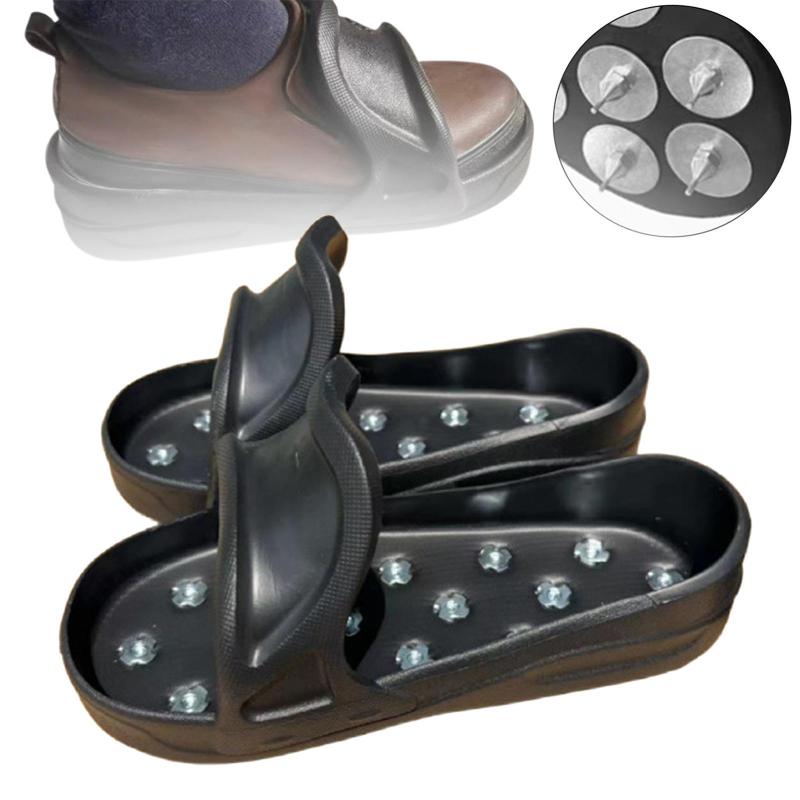 樹脂のコーティング用の2倍のスパイク靴コンパクトプロフェッショナルセルフレベリングオーバーレイエポキシフロアカバーの設置のための柔軟