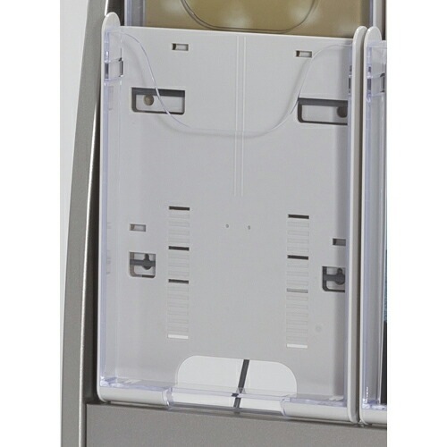 エヌケイ パンフレットケース （２個入） ホワイト PCS-2-W