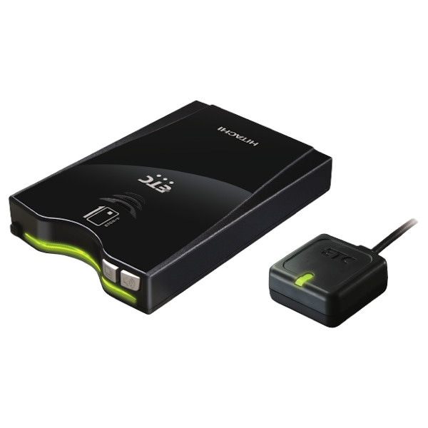 日立 ETC車載器 アンテナ分離型　新セキュリティ規格対応　日本語音声案内＆メロディ通知機能搭載（DC12/24V車対応） HFEV715