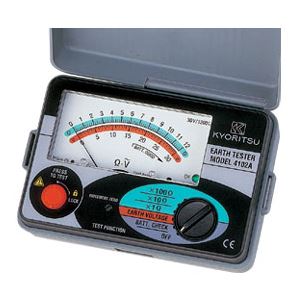 共立電気計器 アナログ接地抵抗計(ハードケース付) 4102A-H