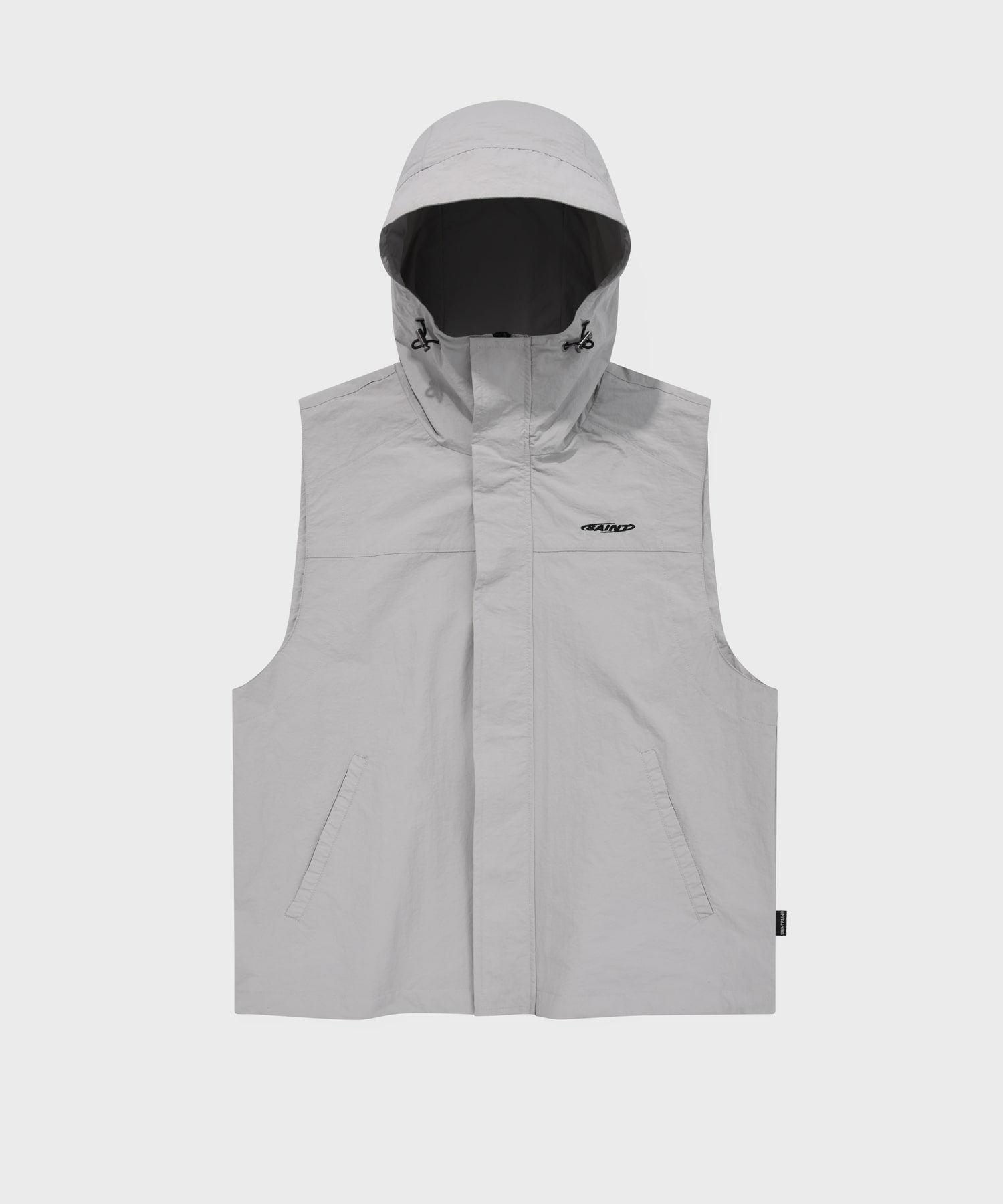 SP Nylon Hood Vest - Gray