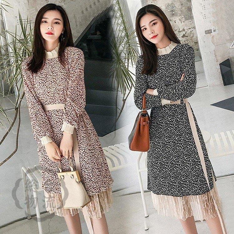ワンピース レディース 40代 秋服 きれいめ マキシワンピース 花柄ワンピース シフォン レースフレア ロング丈 長袖 プリーツスカート通勤 着痩せ オシャレ新作