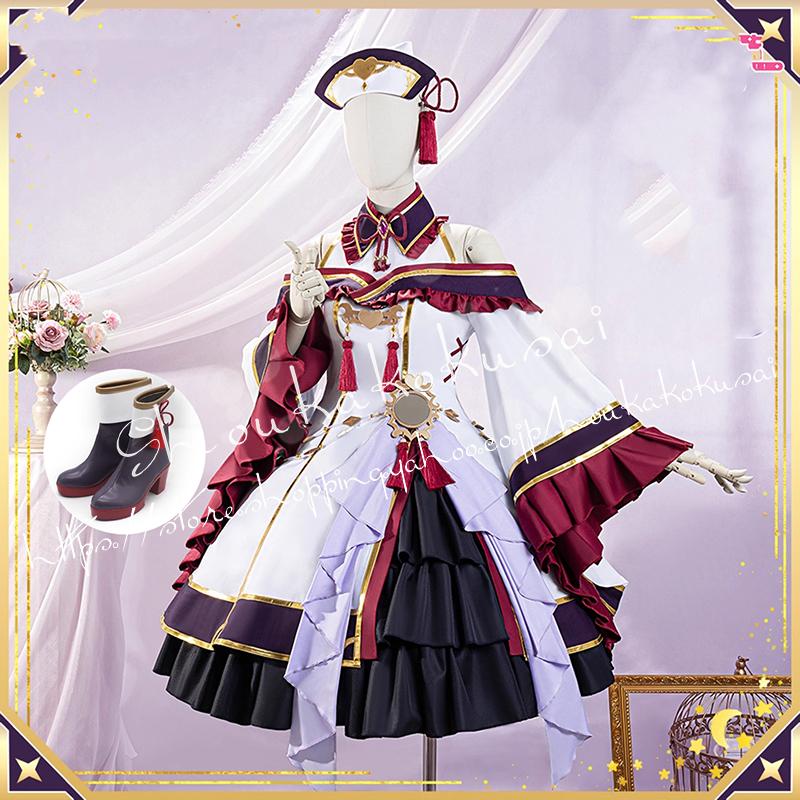 【一部分3日内出荷】プリンセスコネクト 虹村雪 にじむらゆき ユキ コスプレ衣装 イベント コスチューム 変装活動 仮装 学園祭 撮影 祭り クリスマス ハロウィン