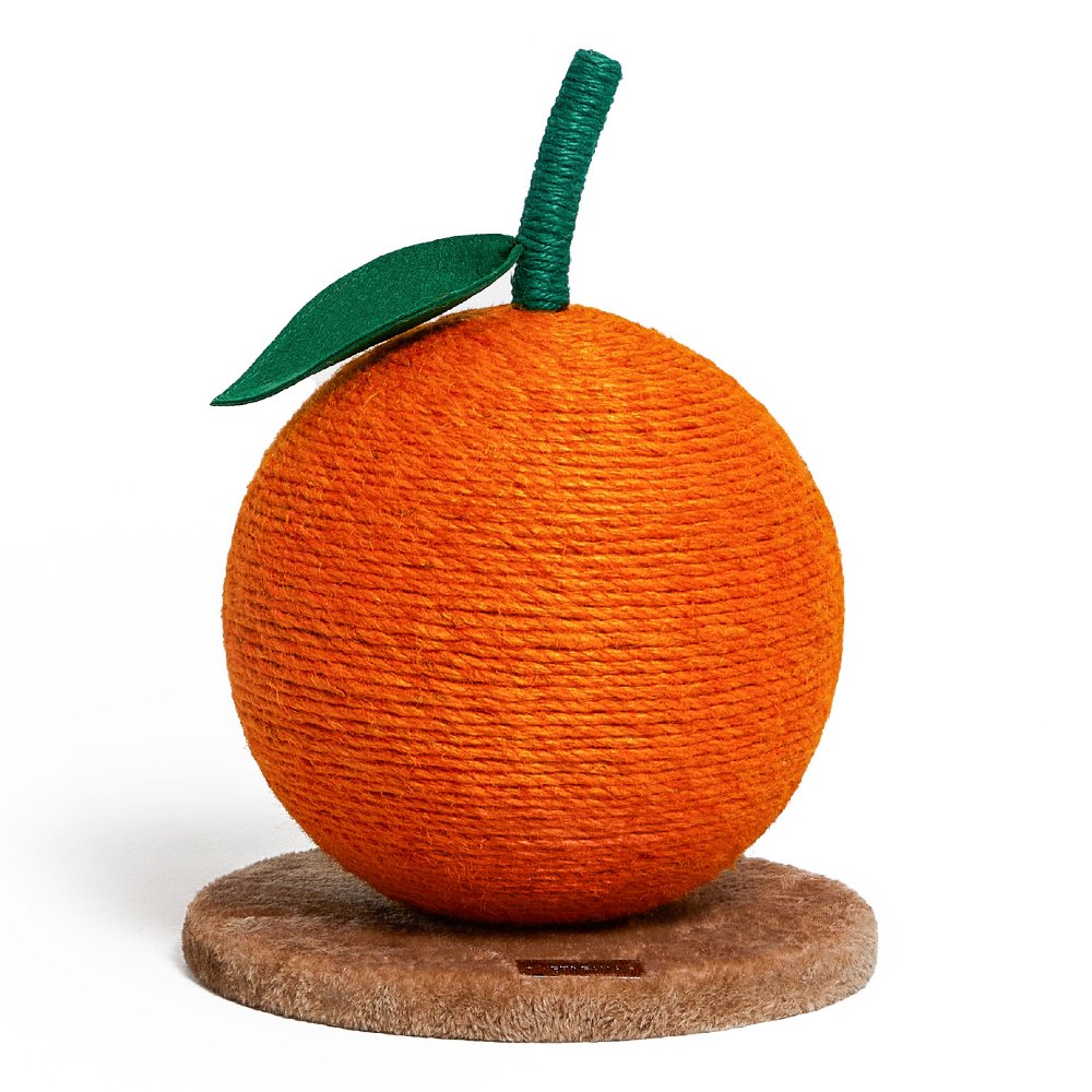 ＶＥＴＲＥＳＫＡ　オレンジ型　爪とぎボール　猫　爪とぎ　ＣＲＣ30―51―15―00―00