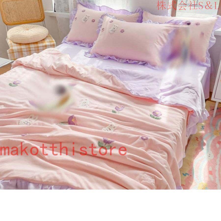 掛け布団 夏用 肌掛け布団 冷感 キルトケット シングル 夏ふとん カバー不要 リバーシブル ひんやり 冷感掛け布団 洗える 抗菌防臭 防ダニ 夏ふとん