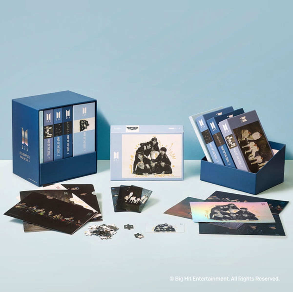 BTS防弾少年団 - JIGSAW PUZZLE MAP OF THE SOUL 7ジグソーパズルセブン4種セット未開封新品